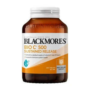 (PRE ORDER) Blackmores Bio C Sustained Release 500mg 200 Tablets shelf life 2yrs